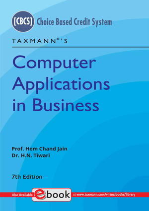 Computer Applications In Business By Hem Chand Jain Et Al. For CBCS ...