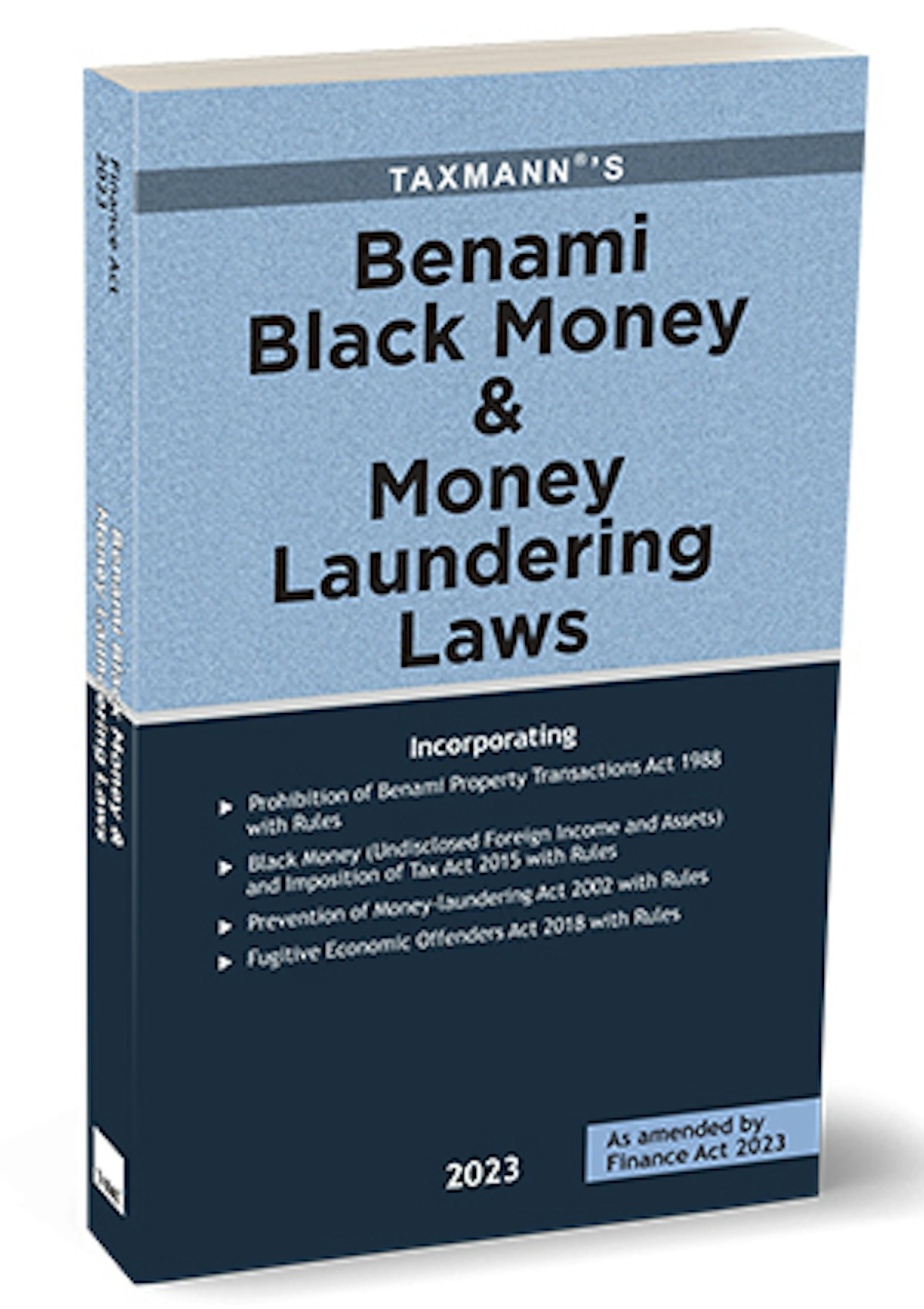 Benami Black Money & Money Laundering Laws by Taxmann's Editorial Board ...