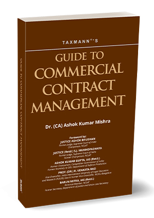 Guide To Commercial Contract Management By Ashok Kumar Mishra | Taxmann ...