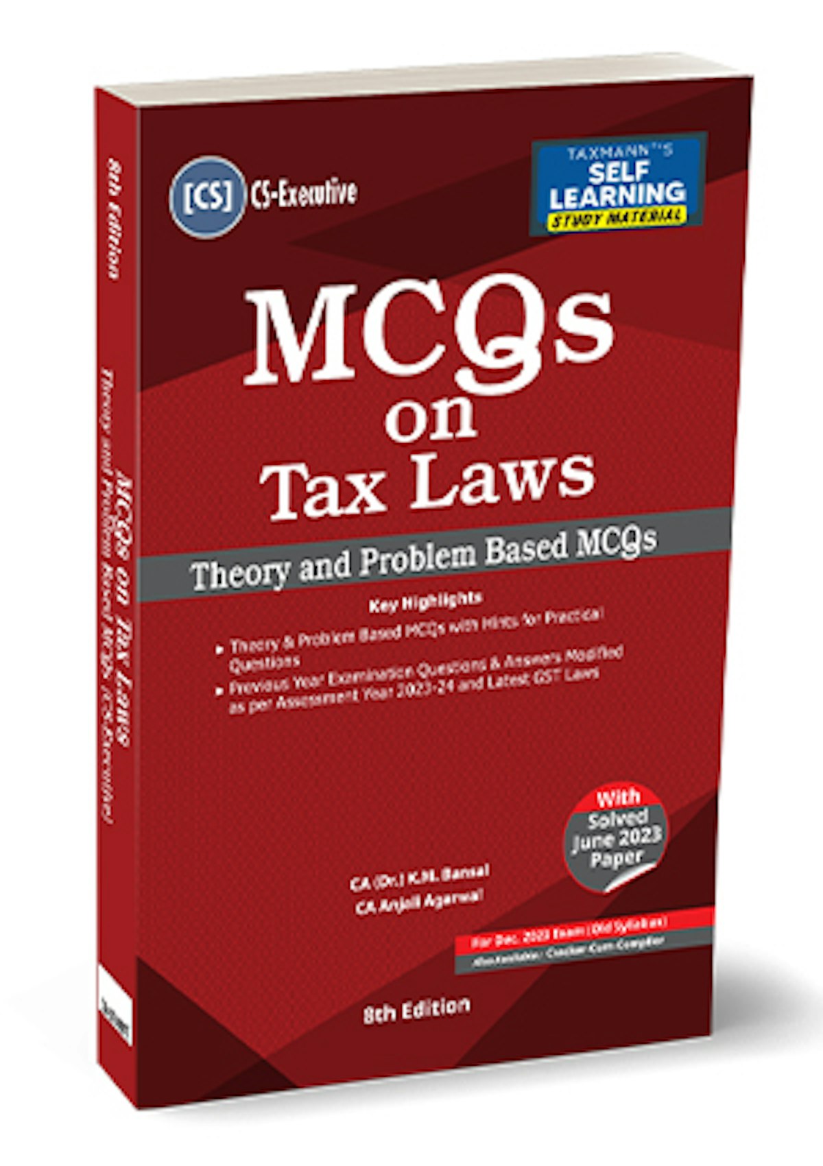 cs-executive-module-1-paper-4-mcqs-for-tax-laws-by-k-m-bansal-et