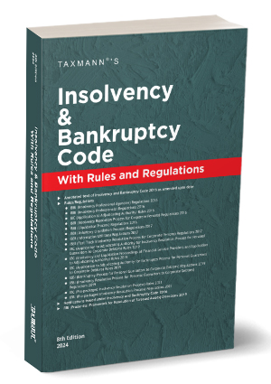 Insolvency And Bankruptcy Code With Rules And Regulations By Taxmann's ...